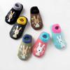 Cotton Baby Socks Rubber Slip-resistant Floor Socks Cartoon Kids Animal Winter Thicken Warm Shoes