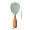 Silicone Spoon Non-stick Cooking Spoon Anti-scalding Pot Rice High-temperature-resistant Spoon Durable Kitchen Gadgets