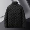 Men's Thick Winter Fleece Cotton Jacket - Large, Loose Fit