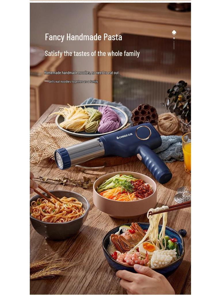 Полностью автоматическая беспроводная электрическая машина для прессования теста и лапши для домашнего и коммерческого использования