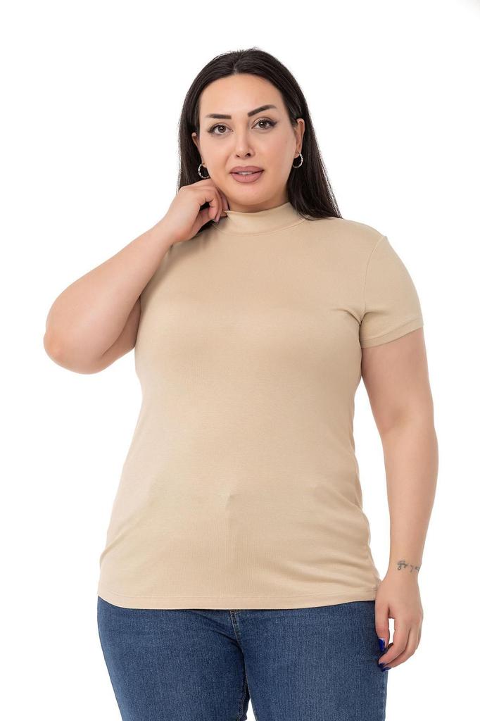 Женский стиль, боди большого размера, боди больших размеров, полуводолазка с коротким рукавом, вискозное боди изумрудного цвета