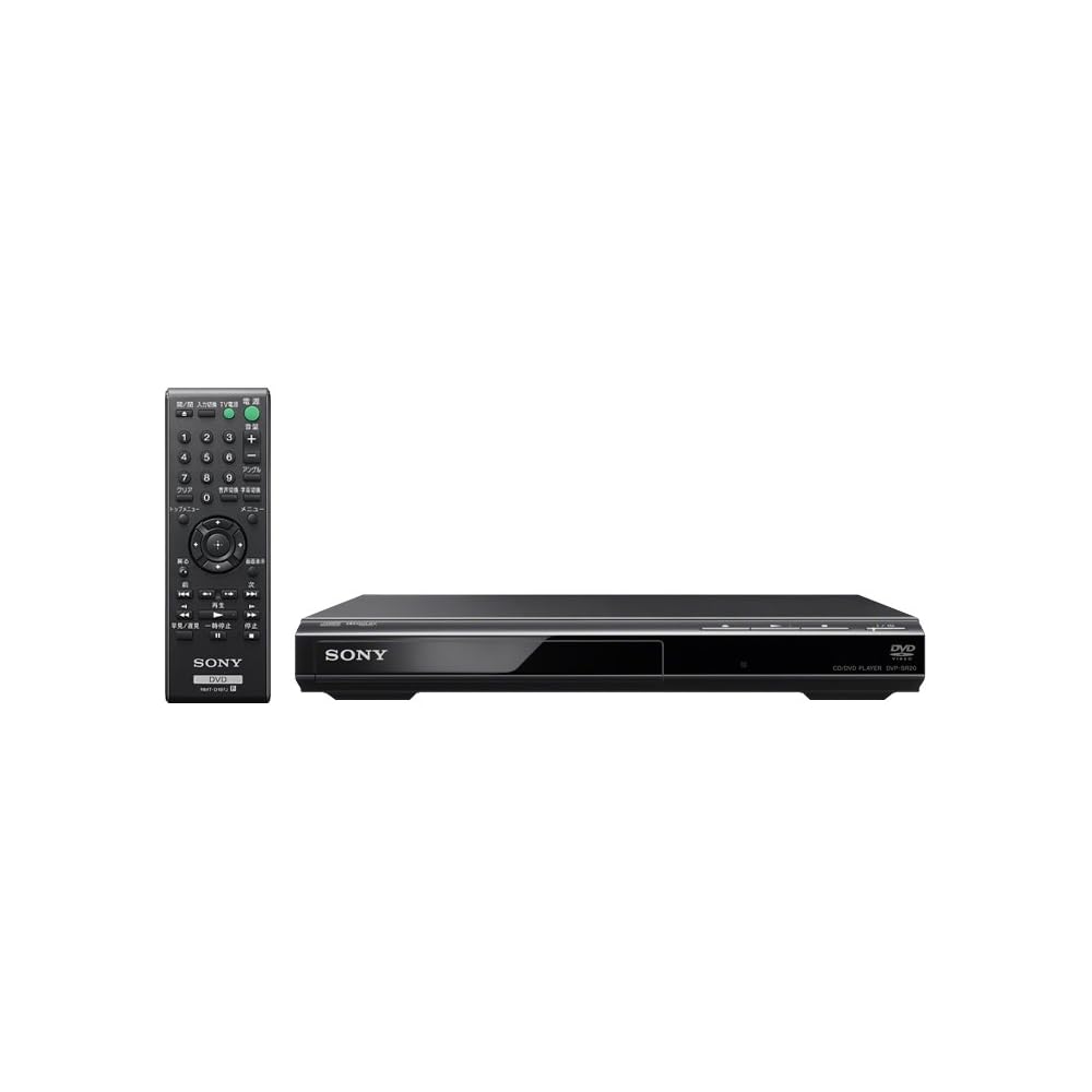 Sony DVD-плеер, Черный, Только для воспроизведения, DVP-SR20 BC
