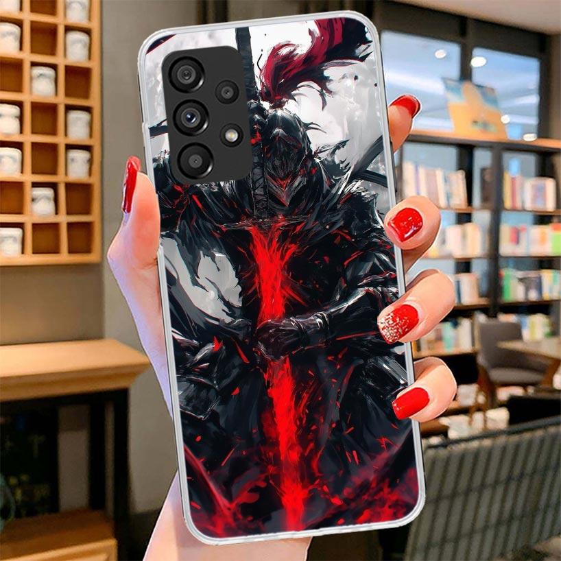G-Guts B-Berserks Anime Phone Case For Samsung Galaxy A12 A22 A32 A52 A72 A02S Phone Case Note 20 Ultra 10 S10 Plus A51 A71 A50S