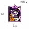 Creative Halloween Badges Zinc Alloy Metal Badge Eerie Skullhead Pumpkin Broochs  Halloween Decor