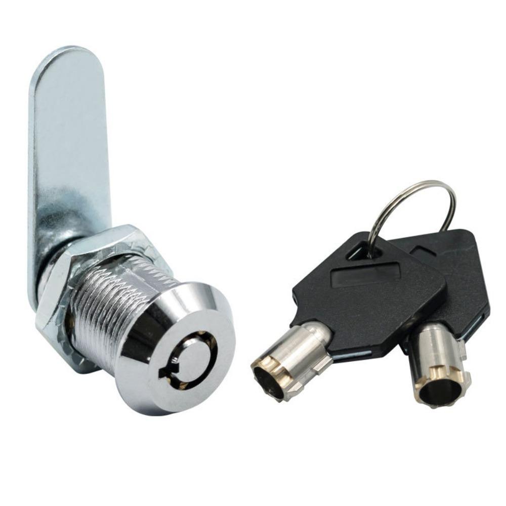 Safe Deposit Box Locks with 2 Keys File Metal Cabinet Replacement Lock New Emergency Lock