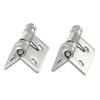 2pcs Spring Door Hinge Self Closing Stainless Steel Door Hinge Cabinet Hinges 1/1.5/2/2.5/3Inch Furniture Hardware Accessories
