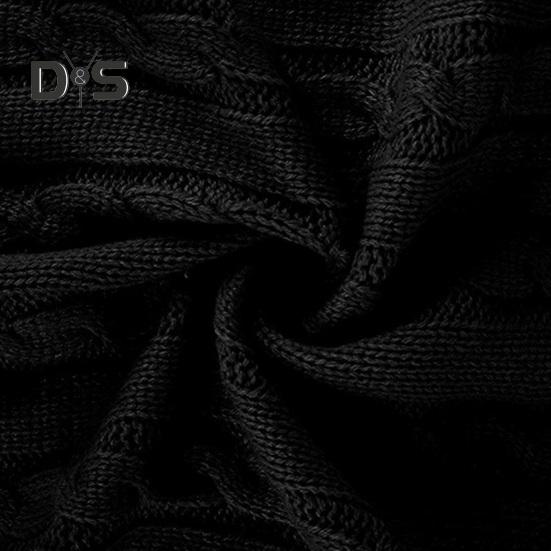 Осень-зима мужской свитер двубортный с пуговицами и лацканами, длинные рукава, скрученная фактура, однотонное толстое эластичное трикотажное пальто