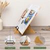 Practical-Cookbook Stand For Kitchen Counter, Bamboo Cookbook Holder, For Kitchen, Cook Book Stand, Recipe Book Holder