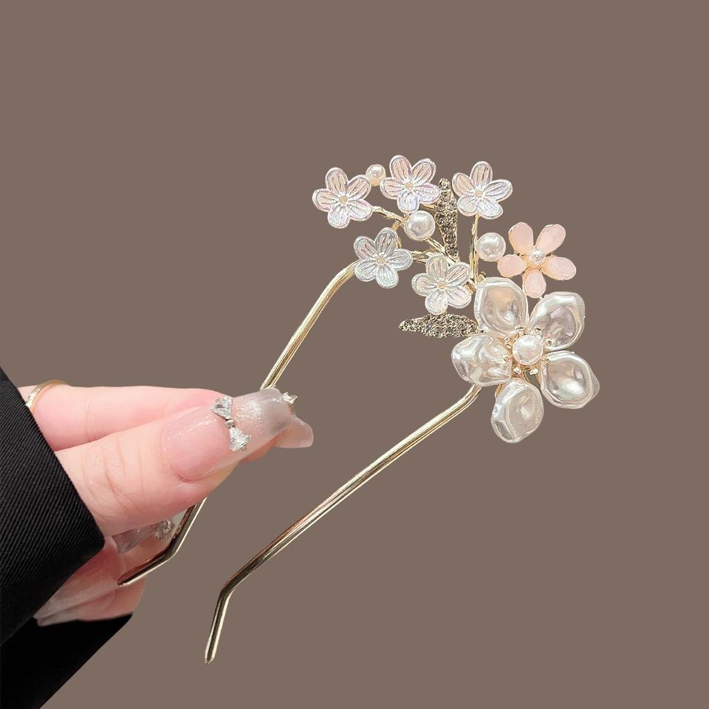 Элегантный китайский стиль заколка для волос кисточка палочка для волос традиционный цветочный дизайн прическа аксессуар женские ювелирные изделия шпилька игла для волос