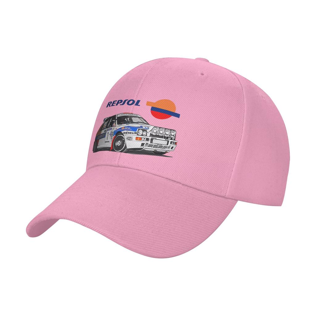 Модная белая бейсболка Lancia Repsol Rally Wrc Carlos Sainz с изогнутым козырьком, Snapback