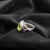 Peridot Ring Gemstone Jewelry, 925 Solid Sterling Silver Ring, Handmade Jewelry Birthstone Ring, Gift For Her