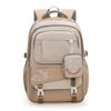 Color Matching Trendy Nylon Travel Backpack Lightweight Schoolbag Gift Kids