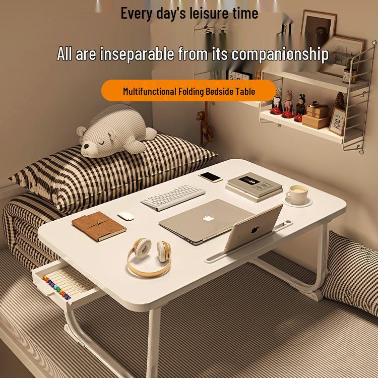 Складной прикроватный столик для ноутбука: Эркер и использование в мансарде