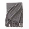 Cashmere Feel Scarf Autumn and Winter Korean Imitation Cashmere Girls High End Shawl Warm Scarf