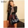 Women Bag New Euro-American Trend Large Capacity Shoulder Bag Soft Leather Texture Multi-Functional Women Bag Fashion Handheld Crossbody Bag