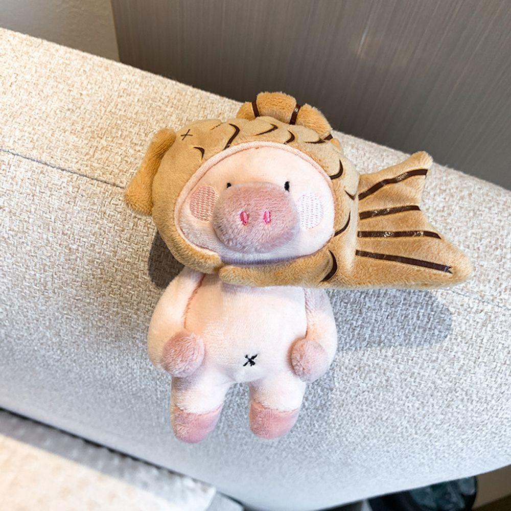 Shiba-Inu Children Gift Pig Backpack Charms Stuff Plush Toy Plush Pendant Keychain Bag Decoration