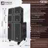 MALONE Portable Outdoor Stage Speaker with Wireless Microphones (CN version)