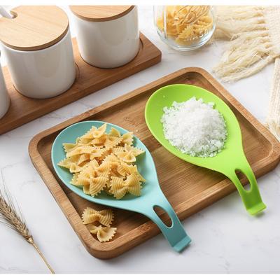 Горячая Распродажа 4 шт. силиконовая подставка для ложки, держатель для шпателя, термостойкая посуда, подставка для столовых приборов, поднос, кухонные принадлежности Envios Gratis Para Hombre