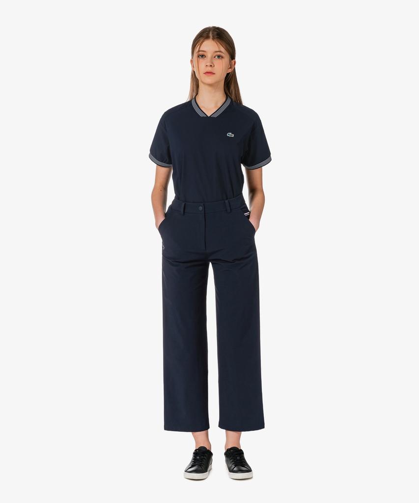 LACOSTE Женские весенние прямые брюки Hf422E-56G Hde