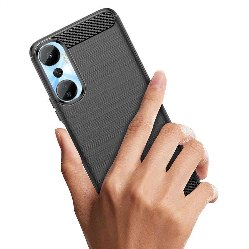 Phone Case For Infinix Hot 20s ,flexible Tpu Fiber Protective Cover For Infinix Hot 20s