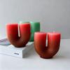 U Shape Geometric Candle Mold DIY Aroma Plaster Ornament Silicone Mould Handmade Soy Wax Candle Making Supplies