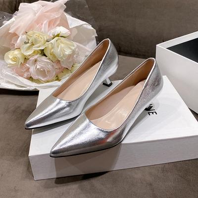 Модная женская обувь Туфли-лодочки с острым носком Лакированная кожа Платье Высокие каблуки Лодочки Тень Свадебная обувь Обувь для свадьбы Женская