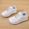 Fashion 2025 New Women's Shoes Breathable Mesh Sneakers Autumn Female Lace Up Platform Sneakers Women Comfort Thick Bottom Sports Shoes
