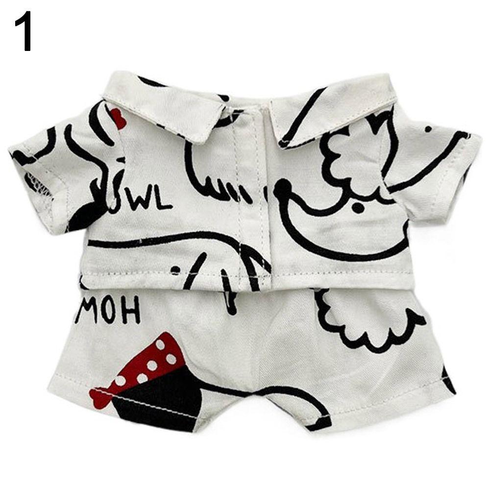 Outfit Cotton Stuffed Mini Clothes Doll Shirt 20cm Doll Clothes Doll Undercoat Firut Sleep Clothes