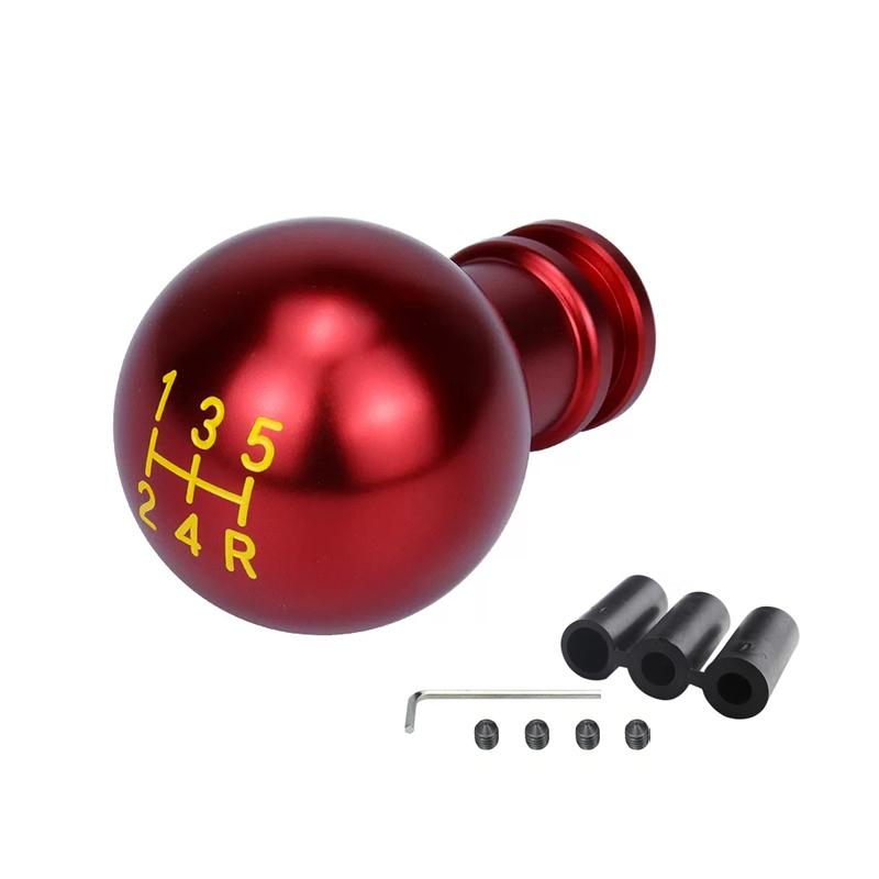5-ступенчатая ручка переключения передач автомобиля Алюминиевый автомобильный джойстик торсионная головка Для механической коробки передач Алюминиевый сплав Авто M8 M10 M12 Универсальный