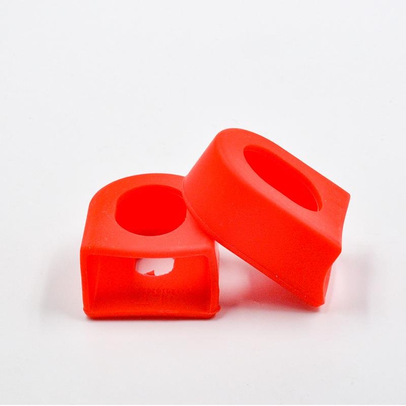 1 Pair Bicycle Crank Boots Protective Cover Soft Silicone MTB Road Bike Crank Cover Sleeve Superlight 8 Colors Supply