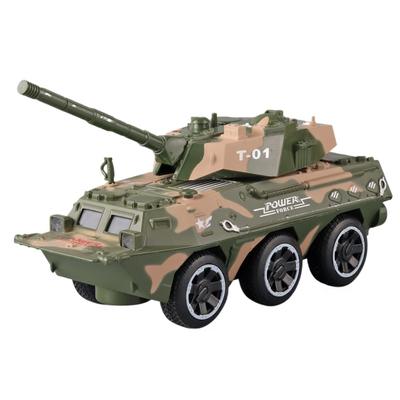 Т01 Танк Бронемашина Модель Игрушка со Звуком и Светом - Реалистичная Игра, Отличный Подарок для Детей, Безопасный и Прочный