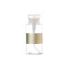 Clear Empty Bottle Push Down Pump Nail Polish Remover Container Makeup Remover Bottle  Ladies