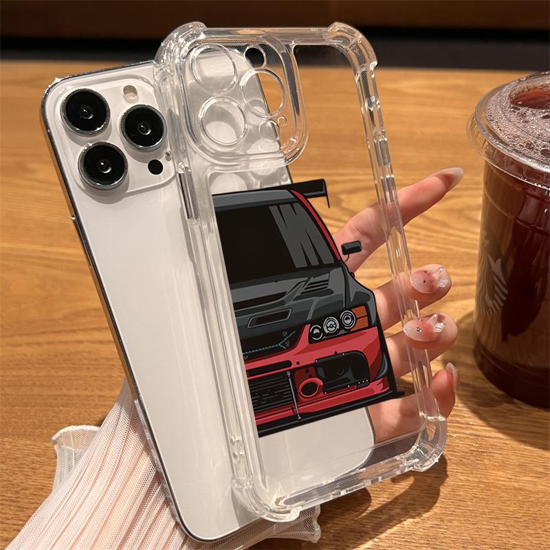 Роскошный модный ударопрочный прозрачный чехол для телефона для iPhone 15 14 13 12 11 Pro Max X XR XS 7 8 Plus, силиконовый прозрачный чехол