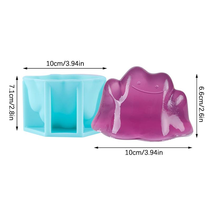 Форма для льда Кухонная силиконовая форма Декор для торта Конфета Желе Инструмент для выпечки Форма для свечи Мыла То же самое Пудинг Мусс Форма