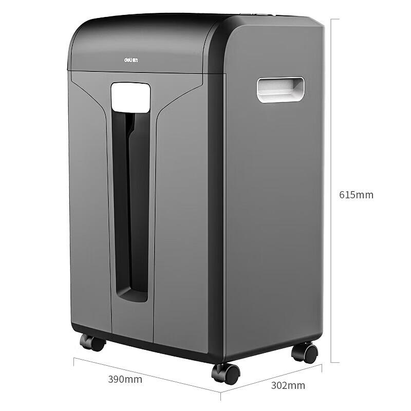 Deli T604 Commercial 16-Sheet Micro-Cut Paper Shredder CN plug (adapter included)