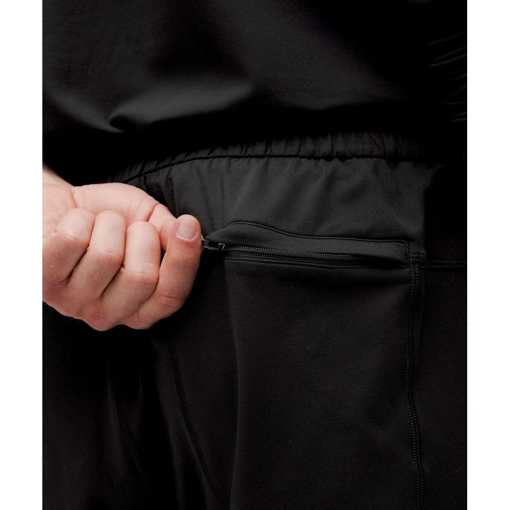 Lululemon Мягкий трикотажный короткий 7 черный