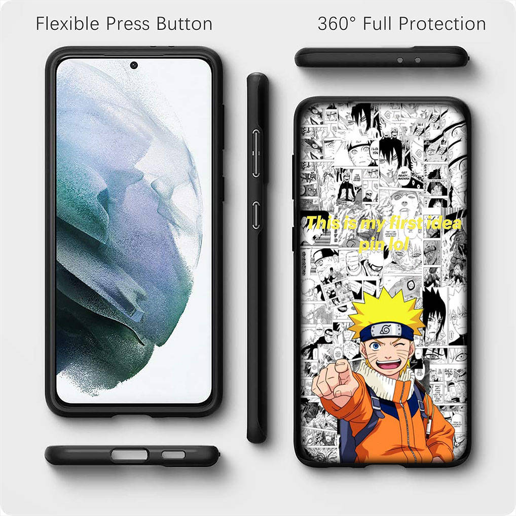 For Samsung Galaxy S24 S23 iPhone 16 15 14 Xiaomi Redmi Note 13 12 11 10 8 Plus 9 Pro Max X XR A16 Phone Case Naruto Madara Uchiha OPPO Huawei Cover