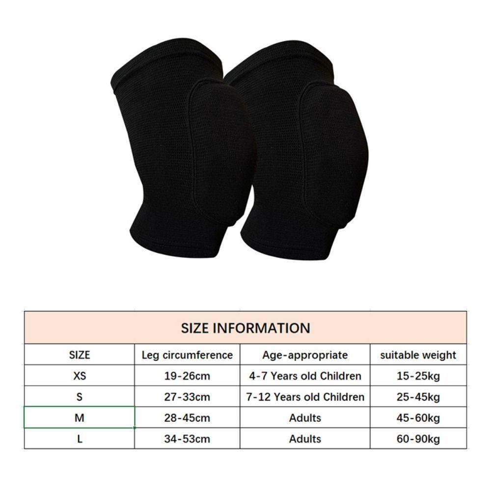 Breathable Thickened Sponge Knee Brace Elastic Knees Protector Support for Dancing Sports Knee Pads