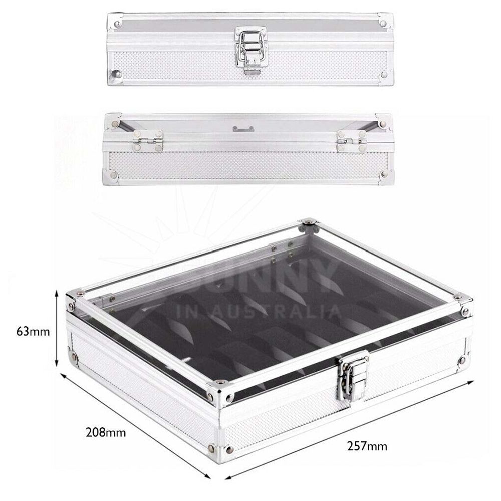 Коробка для хранения ювелирных изделий, коробка для хранения, алюминиевый сплав цинка, корпус для наручных часов, дисплей для браслета, шкатулка для часов, держатель для часов