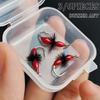 3/6 шт. #10 Красный крючок для сухой мушки Buzzer Ant Искусственная приманка для ловли форели и солнечника Материал Искусственное перо и вискоза