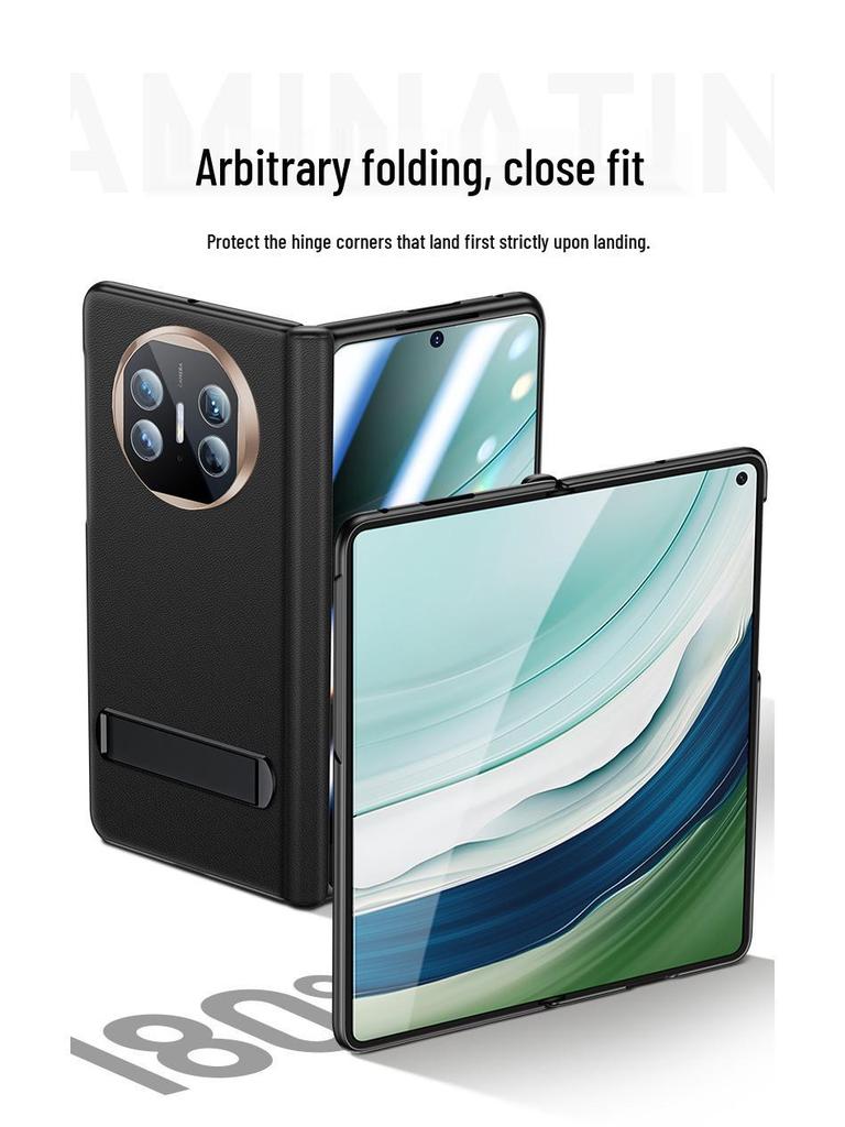 Чехол-книжка из натуральной кожи для Huawei Mate X5 - Коллекционное издание