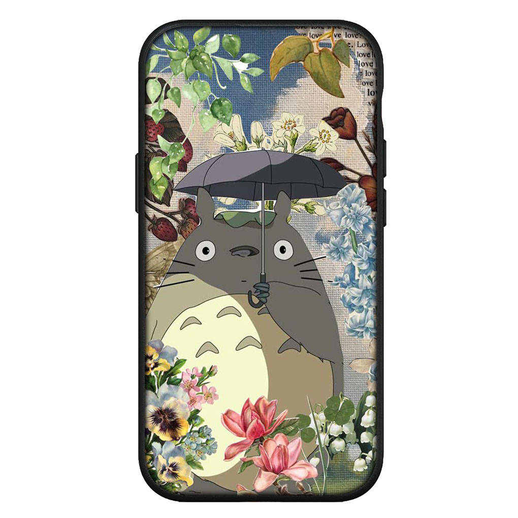 Чехол для iPhone 15 14 Xiaomi Redmi Note 13 12 11 Pro Max X 8 7 9 XR Samsung Galaxy S24 S23 S20 FE 9C 13C OPPO A15 Huawei Comics Totoro Phone Case