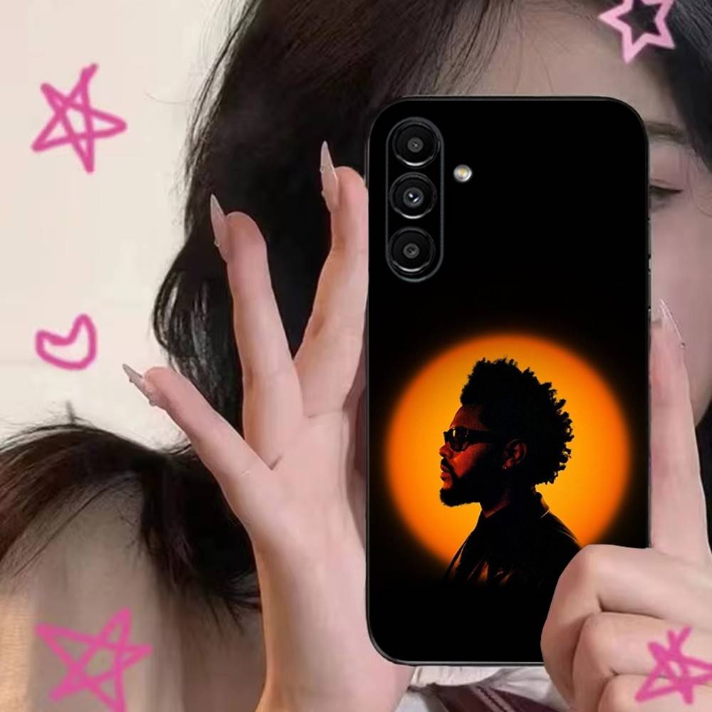 Чехол для телефона W-Weeknd для Samsung S24, S21, S22, S23, S30, Ultra, S20, Plus, Fe, Lite, Note, 10, 9, 5G Черный Мягкий Чехол