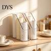 Desktop Storage Organizer Kitchen Cling Film Organizer, Space Saving Durable Box, Large Small Item Holder Capacity Vertical Bin, for Food Foil
