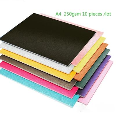 А4, 250 г, оберточная бумага для рукоделия с жемчугом, цветная бумага для оригами, блестящая картонная бумага для изготовления картона, плотная крафт-бумага