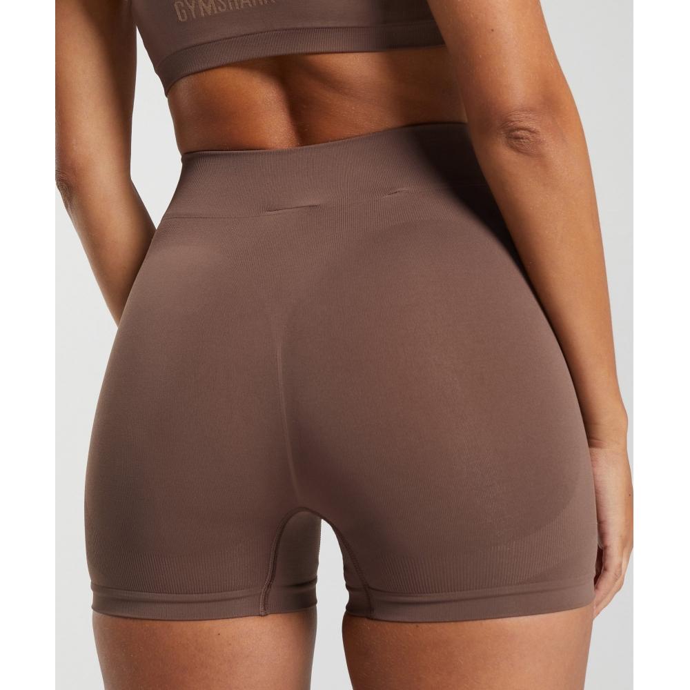Gymshark Seamless Boxers Soft Brown B6a7i Nbzv