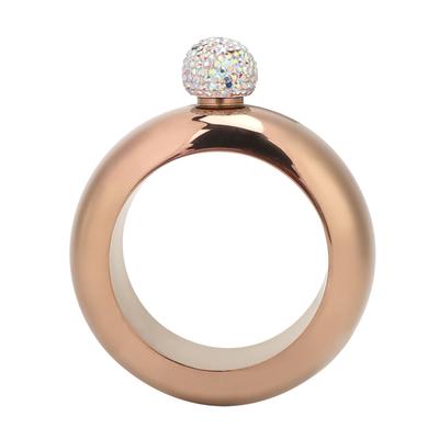 Кувшин для вина/алкоголя из нержавеющей стали, браслет на запястье, фляжка-воронка, подарок для танцевального клуба на день рождения