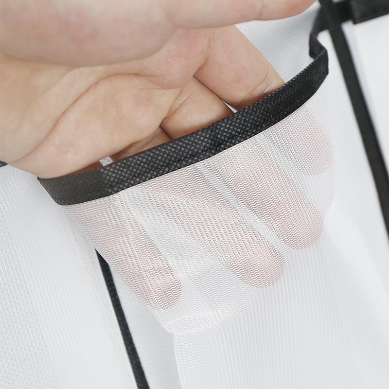 Новая сумка для хранения обуви из тонкой сетки с 24 отделениями и усиленными крючками