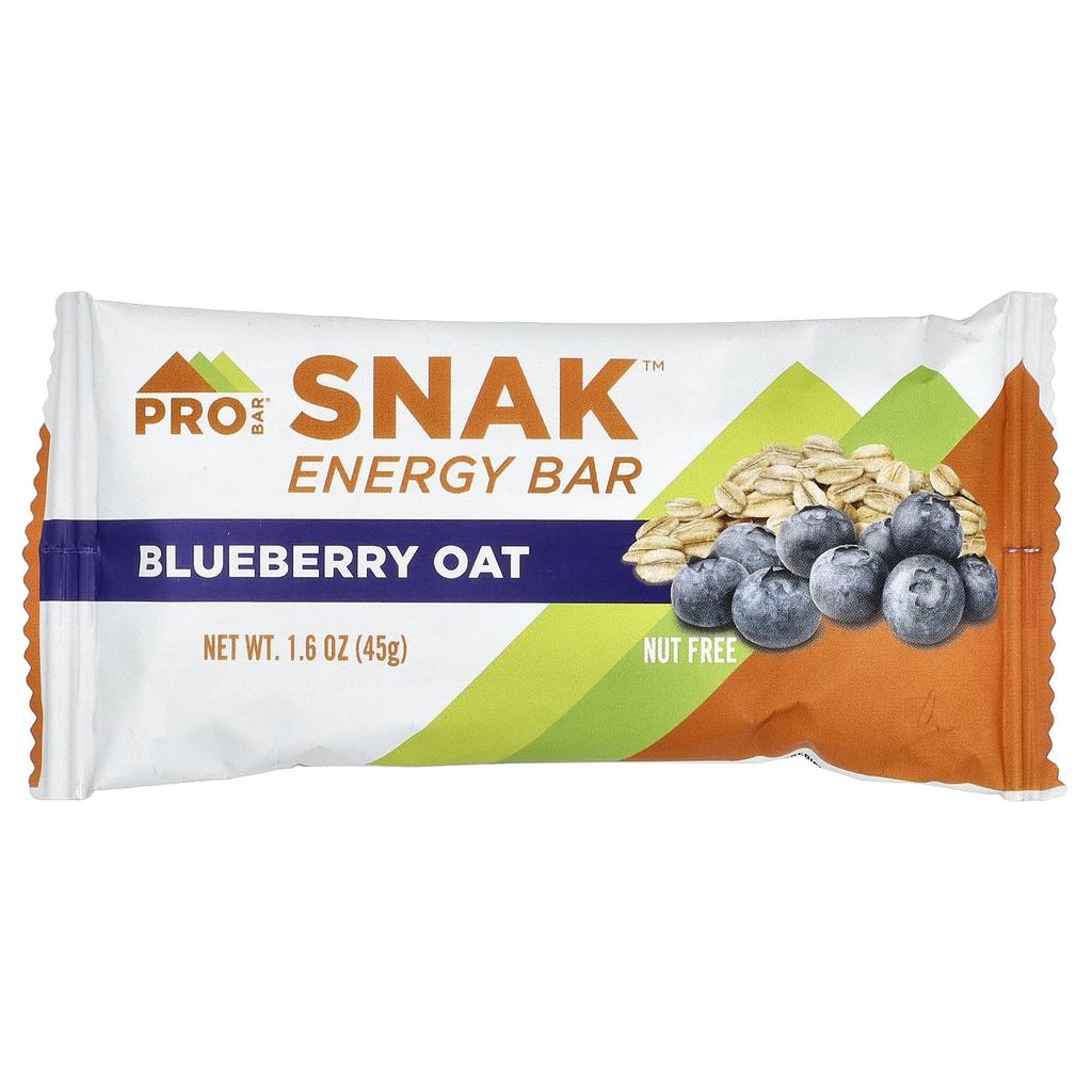 ProBar SNAK™, Энергетический батончик, Черничный овсяный, 1,6 унции (45 г)