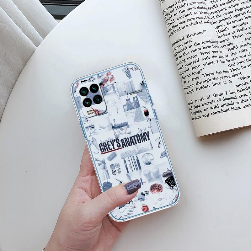 RP34 Grey's Anatomy Transparent Phone Case for Samsung Galaxy A04 A04S A14 A23 A34 A54 M23 M33 M52 M53